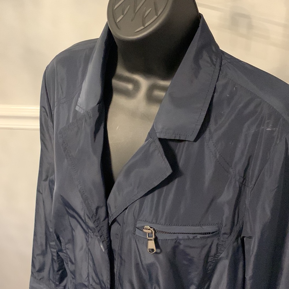 Chico’s Navy Polyester Blazer Size 8 (Chico’s 1)